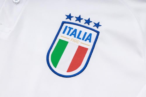 طقم تدريب صيفي بولو منتخب فرنسا 2024-2025 سماوي