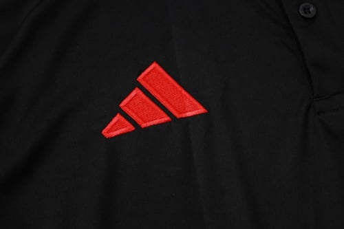 طقم تدريب صيفي بولو مانشستر يونايتد 2024-2025 اسود