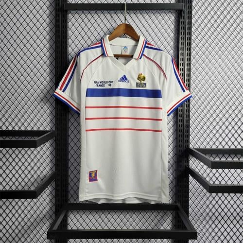 طقم منتخب فرنسا الابيض موسم 1998