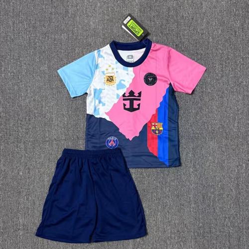 طقم خاص جميع اندية ميسي اطفال 5