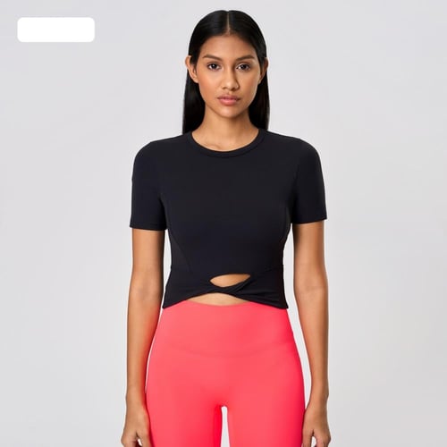 تيشيرت نسائي رياضي ماركة الو 35 alo cross-border