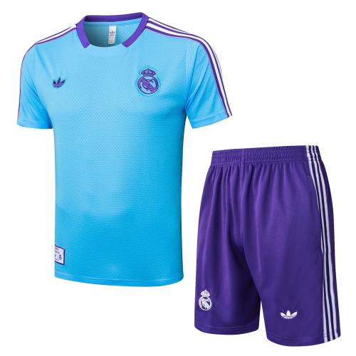 طقم تدريب صيفي ريال مدريد 2025-2026 سماوي