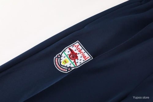 طقم تدريب ارسنال 2025-2026 كحلي سحاب كامل