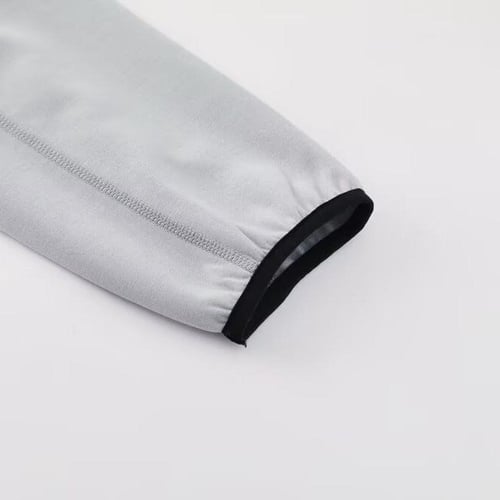 طقم جاكيت برشلونة 2025-2026 رمادي