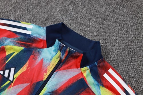 طقم تدريب ارسنال 2025-2026 اخضر سحاب كامل