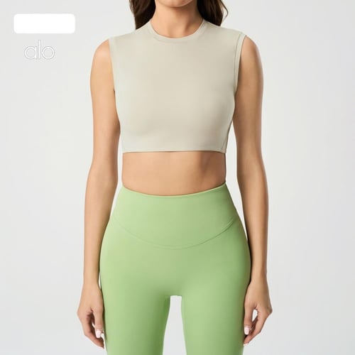 تيشيرت نسائي رياضي ماركة الو 34 alo cross-border