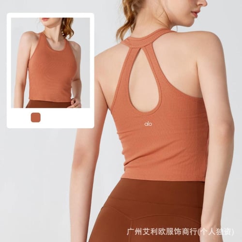 تيشيرت نسائي رياضي ماركة الو 14 alo cross-border