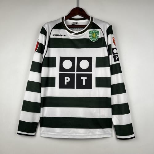 طقم سبورتنغ لشبونة موسم 2001-2003 كم طويل
