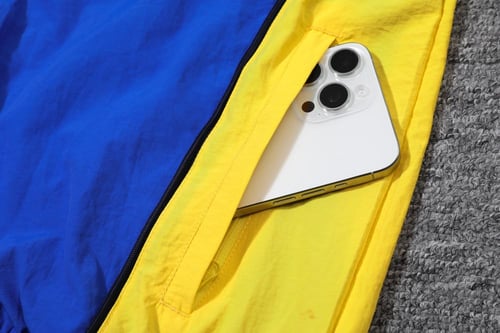 طقم تدريب شتوي جاكيت بوكا جونيور 2024-2025 ازرق