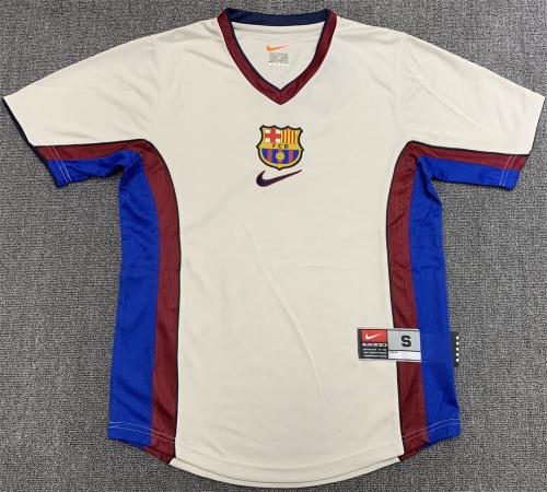 طقم برشلونة موسم 1998-2001 ابيض