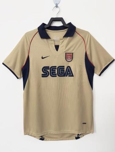 طقم ارسنال 2001-2002 اصفر