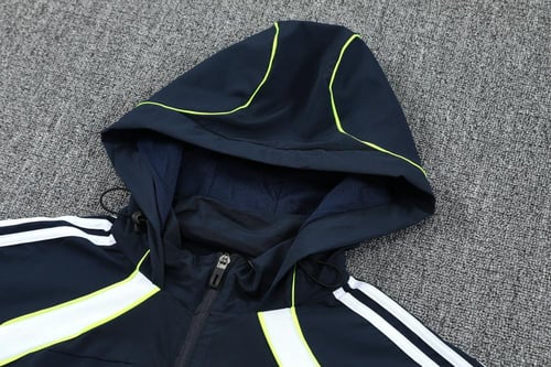 طقم تدريب شتوي ريال مدريد 2025-2026 جاكيت قبعة كحل...