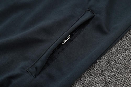 طقم تدريب شتوي تشيلسي 2025-2026 رمادي سحاب كامل