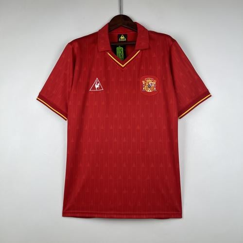 طقم منتخب اسبانيا موسم 1988 احمر
