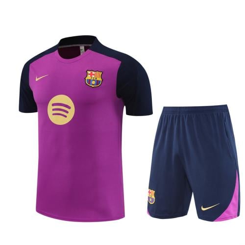 طقم تدريب صيفي برشلونة 2025-2026 بنفسجي