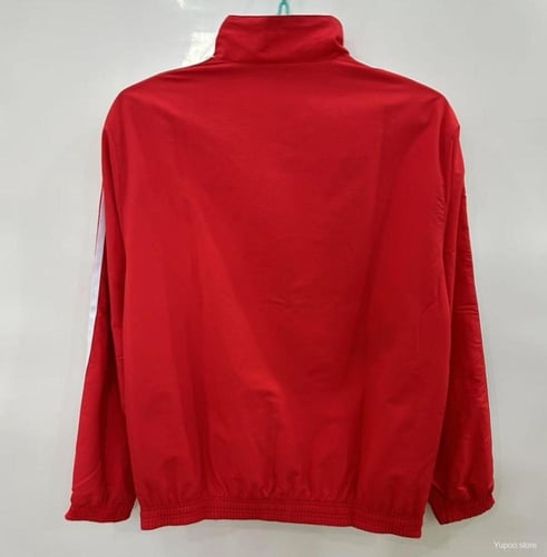 جاكيت تدريب شتوي ليفربول وجهين 2025-2026 ابيض و اح...