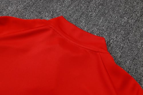 طقم تدريب ارسنال 2025-2026 احمر سحاب كامل