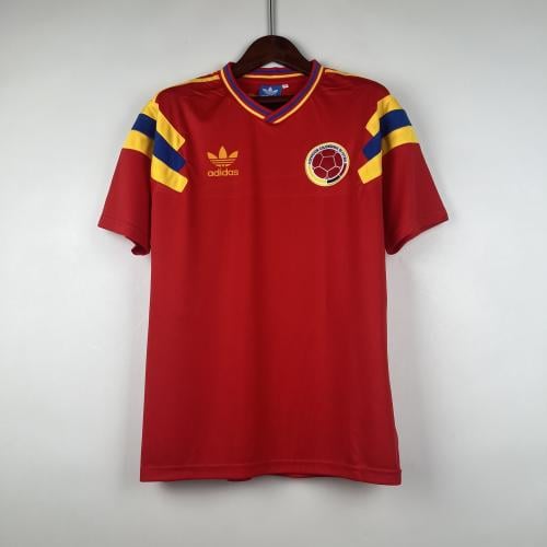 طقم منتخب كولمبيا 1990 احمر