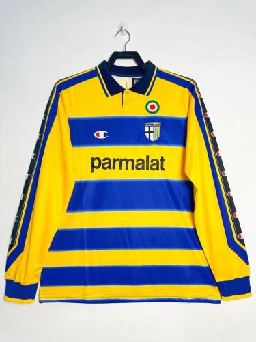 Parma kit 1999-2000 yellow long sleeve