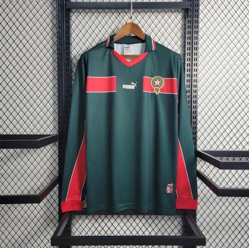 طقم منتخب المغرب الاساسي 1998 كم طويل