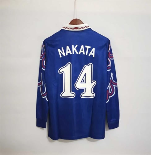 طقم منتخب اليابان موسم 1998-1999 ازرق كم طويل