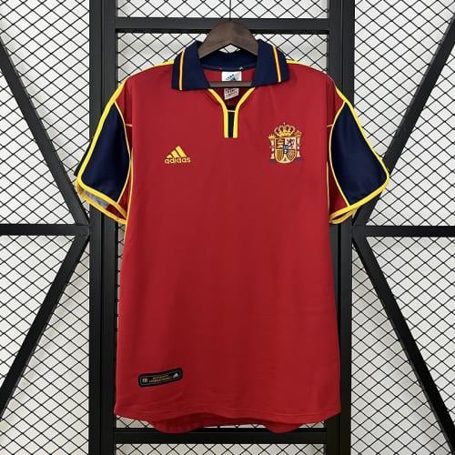 طقم منتخب اسبانيا موسم 2000 احمر