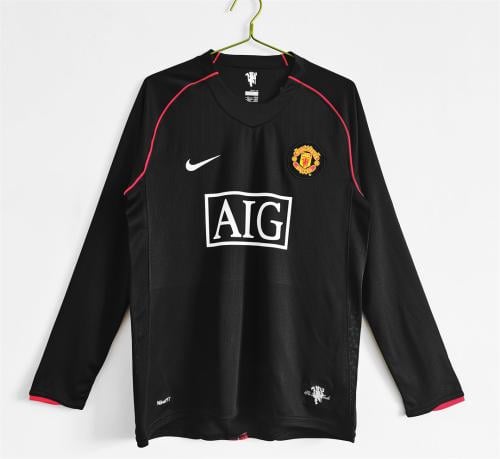 طقم مانشستر يونايتد موسم 2007-2008 اسود كم طويل