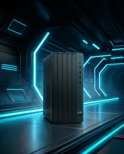 كمبيوتر مكتبي HP 290 G9 بمعالج i7-12700 وذاكرة 8 ج...