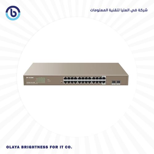 G3326P-24-410W : IP-COM 24GE+2SFP CLOUD MANAGED PO...