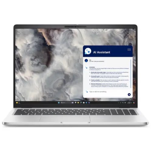 Dell PC16250 Laptop – Intel Core Ultra 7 265U, 16GB RAM, 512GB SSD, 1-Year Warranty