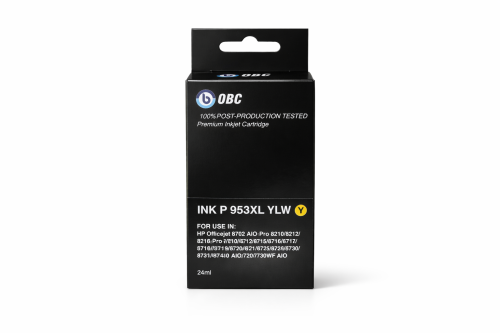 خرطوشة الحبر HP 953XL - أصفر من OBC، حيث توفر لك ط...