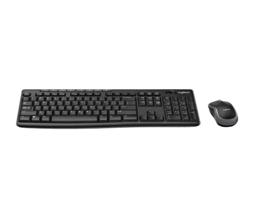 طقم كيبورد وماوس لاسلكي Logitech MK270 – اتصال 2.4...