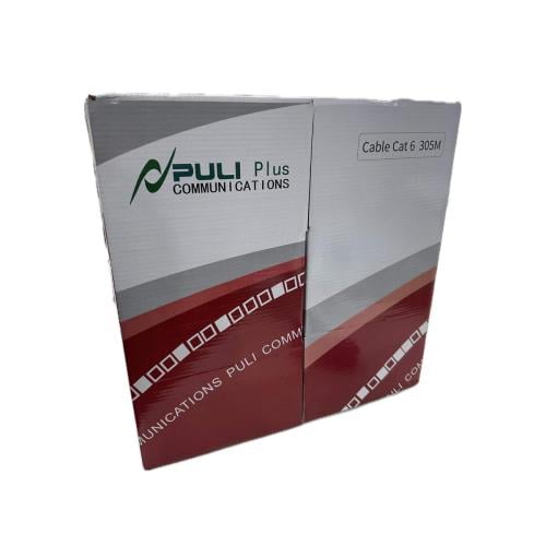 كابل Cat6 UTP CCA – 305 م (كوبّر مطلي بالألومنيوم)...