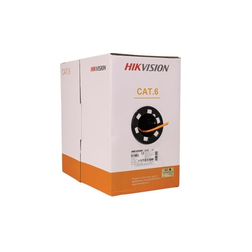 كابل إيثرنت Hikvision DS‑1LN6‑UU – CAT 6 UTP 305 م...