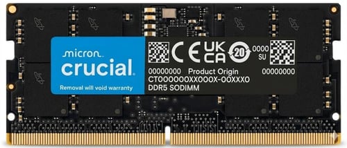 ذاكرة Crucial DDR5 بسعة 32 جيجابايت للابتوب – سرعة...