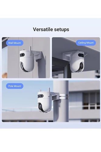 EZVIZ H9c مزدوج العدسة 5MP – كاميرا ذكية PT مراقبة...