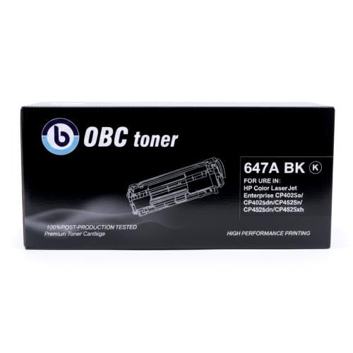 خرطوشة حبر OBC متوافقة مع HP 647A BK - طباعة عالية...