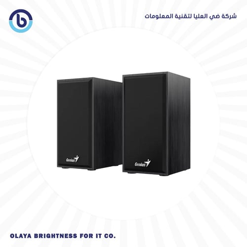 سماعات usp - SPEAKER GENIUS SP-HF 180 BLAKC USB GP...