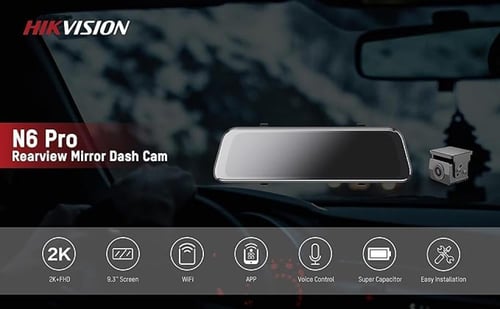 كاميرا , مرآة سيارة آلية Hikvision N6 Pro – 2K أما...