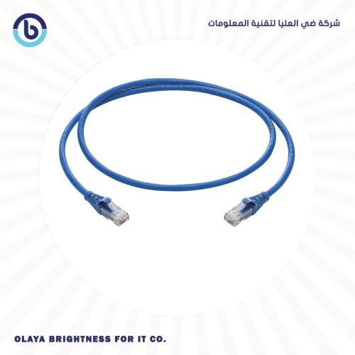 كيبل داتا كات6 CAT 6 Cable 1M - سرعة نقل بيانات عا...
