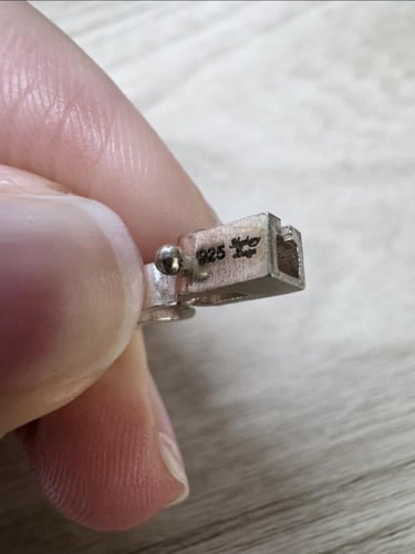 إسوارة مصنوعة بعناية من الفضة عيار ٩٢٥ المطلية ٥ ط...