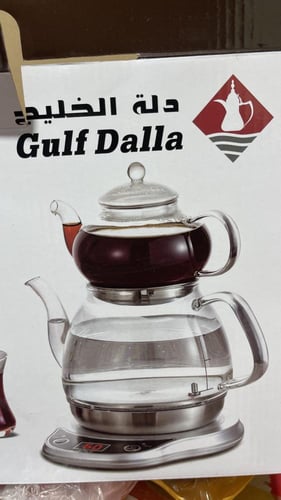 بريق الشاي التركي مع سطح كهربائي ١٠٠٠ واط