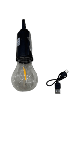 لمبة شحن تعليقة اضاءة كريمي مع شاحن تايب سي