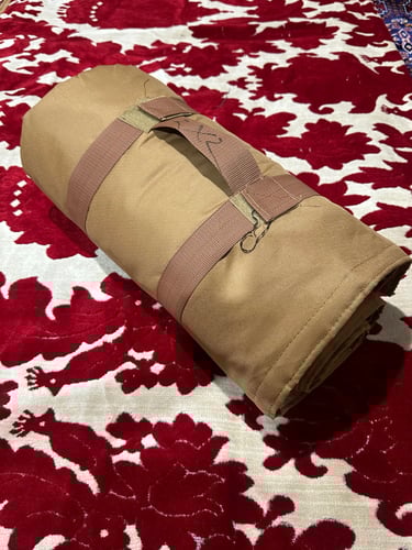 فرشة تركي مبطن طوي بمقاسات ونقشات مختلفة