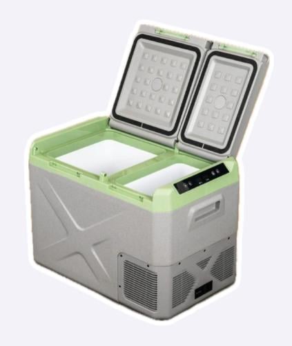 ثلاجة 35 لتر قسمين المطورة 20- بقوة 60 واط تبريد و...