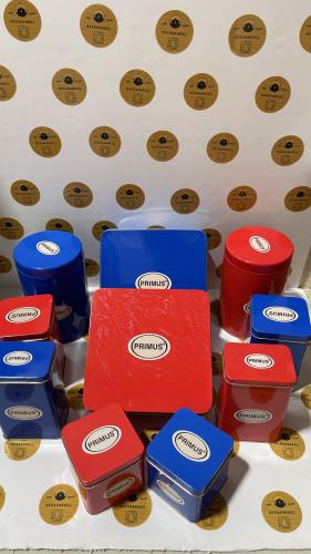 علب معاميل بريموس الهندية المعدنية