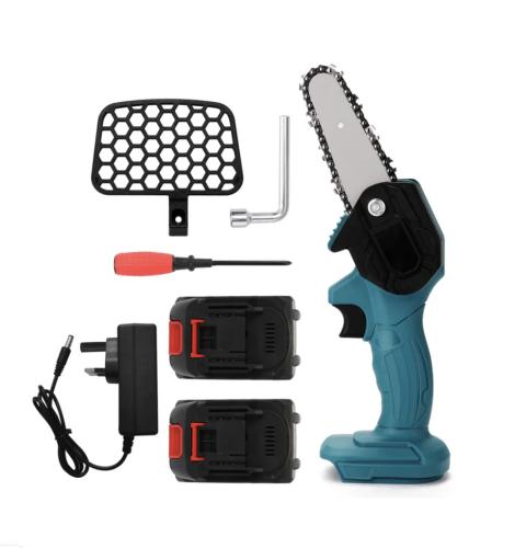 منشار الحطب الكهربائي شاحن بيت مع بطاريتين ٢١ فولت