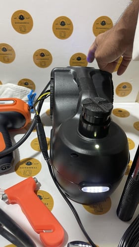 رافعة كهربائية على ولاعة السيارة ٥ طن مع منفاخ هوا...