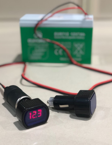 مقياس بطارية من الولاعة