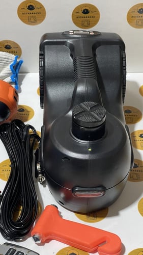 رافعة كهربائية على ولاعة السيارة ٥ طن مع منفاخ هوا...